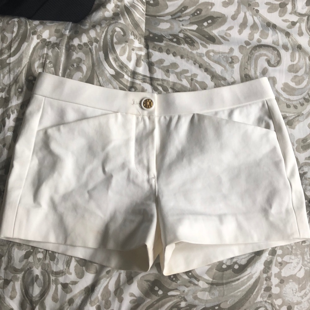 Tory Burch white shorts